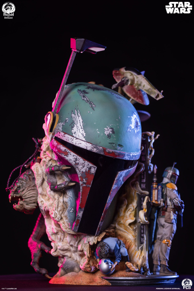 Premium Collectibles Studio Boba Fett - Deluxe Fine Art Bust