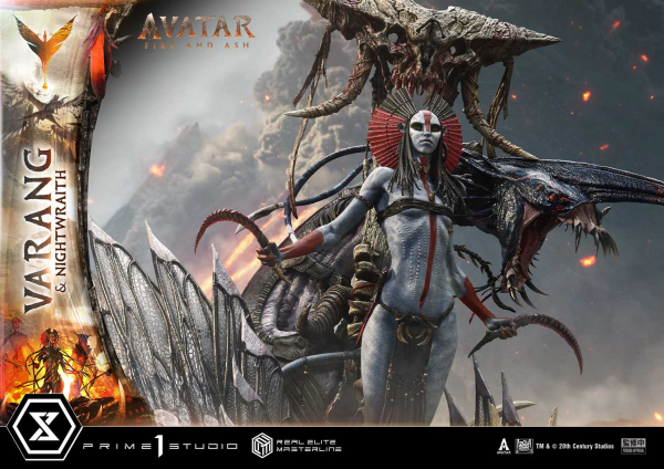 Prime 1 Studio Avatar Fire and Ash (Movie) - Varang & Nightwraith 1/4 Statue
