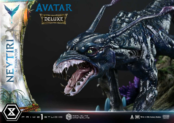 Prime 1 Studio Avatar (Movie) - Neytiri & Thanator (Deluxe Version) 1/4 Statue