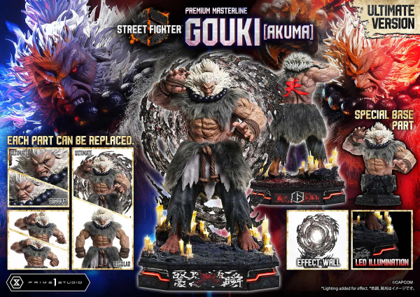 Prime 1 Studio Street Fighter 6 - Akuma (Ultimate Version) 1/4 Statue