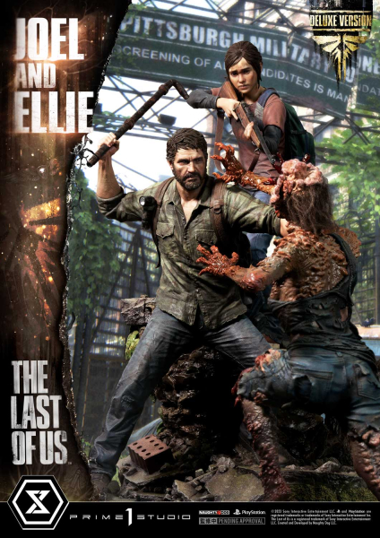 Prime 1 Studio The Last of Us Part Ⅰ - Joel ＆ Ellie 1/4 Statue