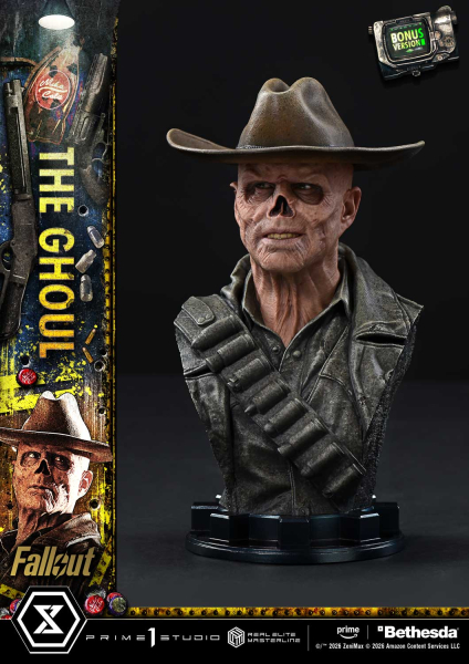 Prime 1 Studio Fallout (TV Series) - The Ghoul (Deluxe Bonus Version) 1/4 Statue