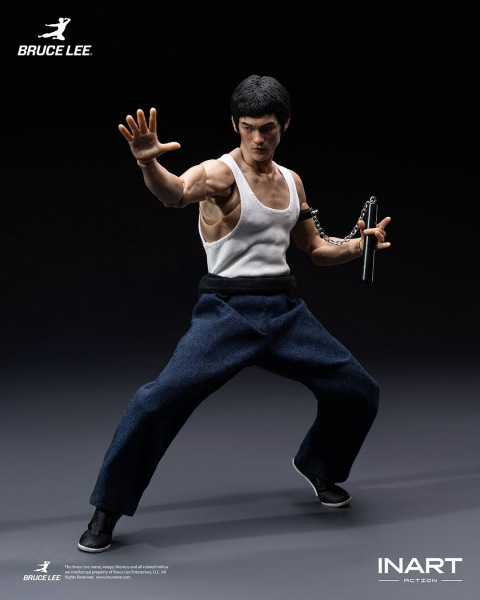 INART Action Bruce Lee (Kung Fu Outfit) 1/12 Action Figure