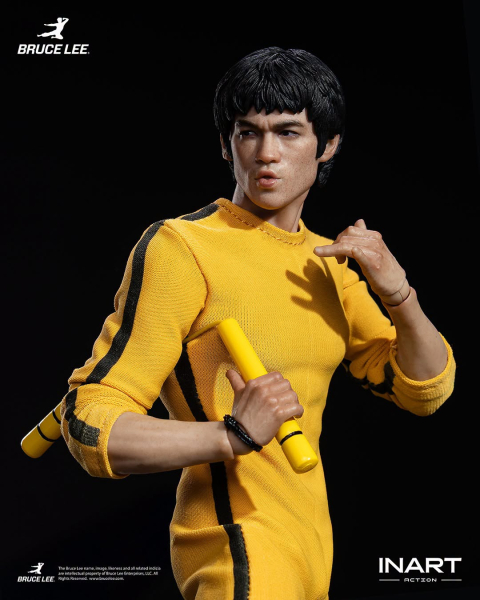 INART Action Bruce Lee (Yellow Suit) 1/12 Action Figure