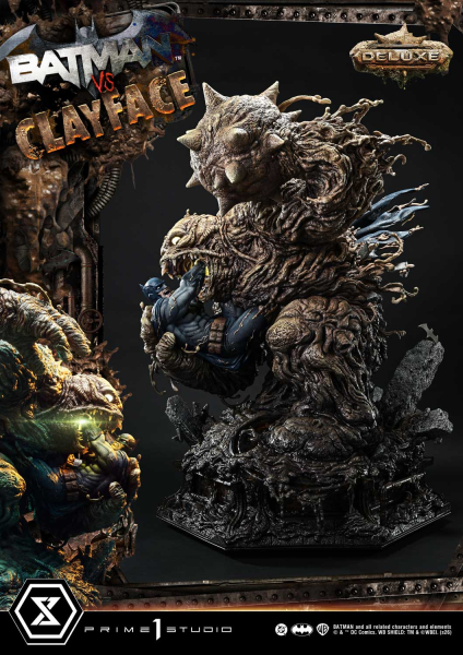 Prime 1 Studio Batman (Comics) - Batman vs Clayface (DX Version) 1/4 Statue