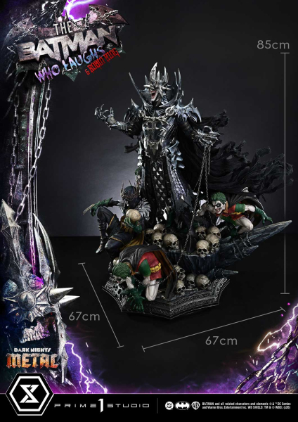 Prime 1 Studio Dark Nights: Death Metal (Comics) - The Batman Who Laughs & Robin King 1/3 Statue