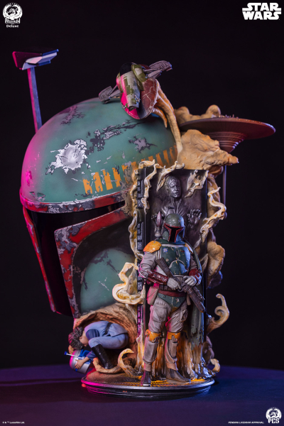 Premium Collectibles Studio Boba Fett - Deluxe Fine Art Bust