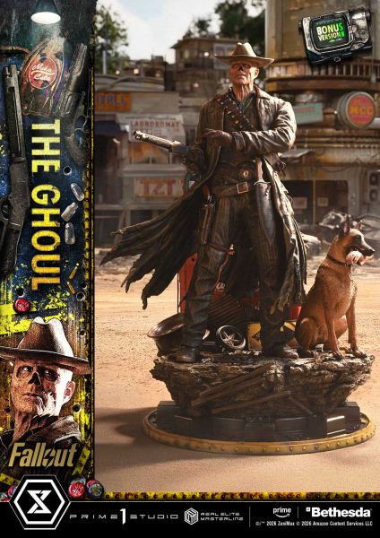 Prime 1 Studio Fallout (TV Series) - The Ghoul (Deluxe Bonus Version) 1/4 Statue