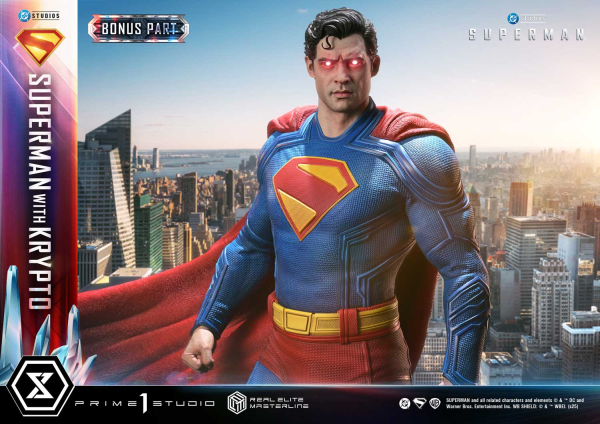 Prime 1 Studio Superman 2025 - Superman with Krypto (Bonus Version) 1/3 Statue