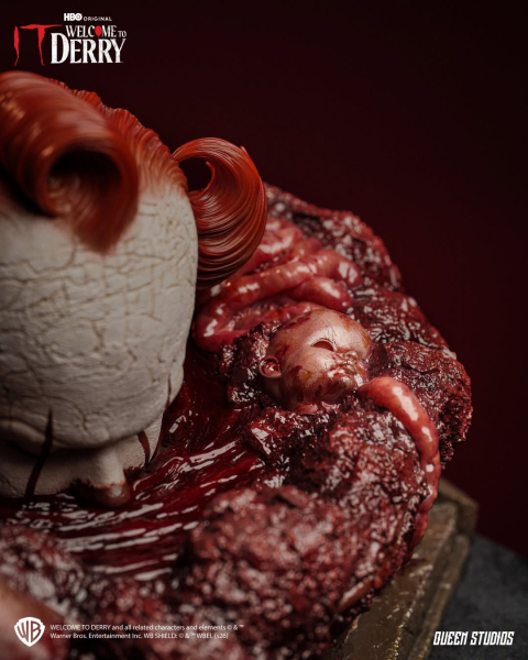 Queen Studios IT: Welcome to Derry Season 1 - Pennywise (Dual Version) 1/3 Statue