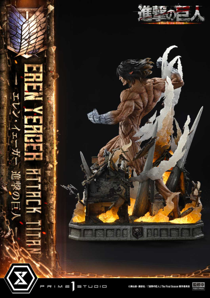 Prime 1 Studio Attack on Titan - Eren Yeager Attack Titan Statue