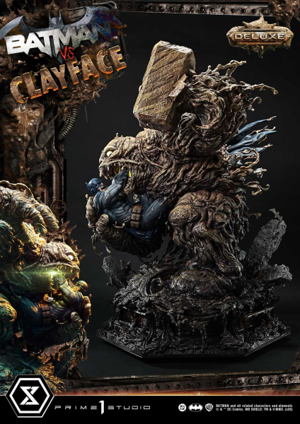 Prime 1 Studio Batman (Comics) - Batman vs Clayface (DX Version) 1/4 Statue