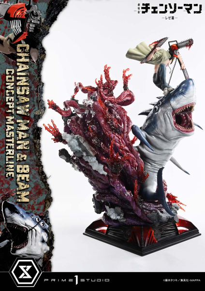 Prime 1 Studio Chainsaw Man – The Movie: Reze Arc CHAINSAW MAN & BEAM 1/6 Statue