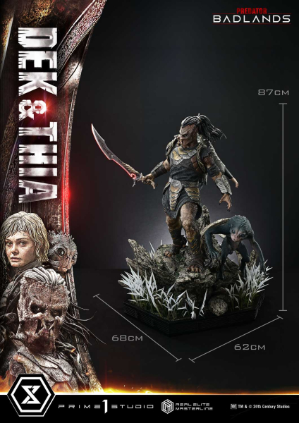 Prime 1 Studio Predator: Badlands - Dek & Thia 1/3 Statue