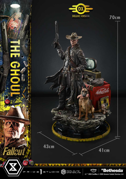 Prime 1 Studio Fallout (TV Series) - The Ghoul (Deluxe Version) 1/4 Statue
