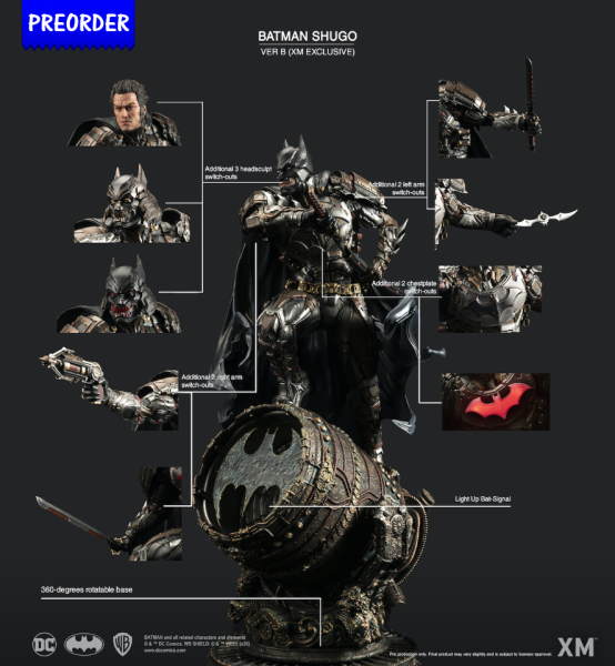 XM Studios Batman and Joker Ver B Set