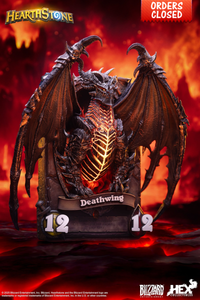 HEX Collectibles Hearthstone - Deathwing Art Statue