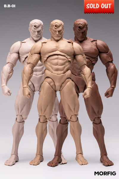 INARTOne12 MORFIG - Blank Male Body 1/12 Action Figure