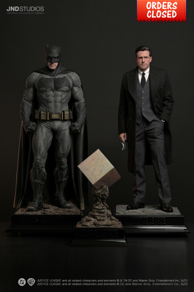 JND Studios Batman & Bruce Wayne of Justice League 1/3 Statue