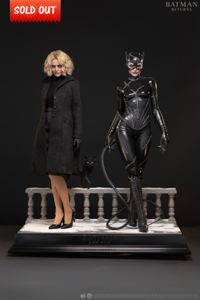 JND Studios Catwoman & Selina Kyle of Batman Returns 1/3 Statue