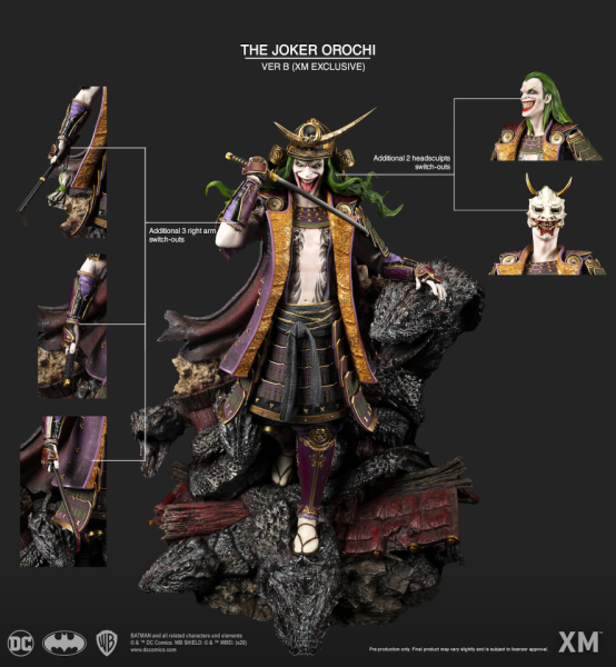 XM Studios Batman and Joker Ver B Set