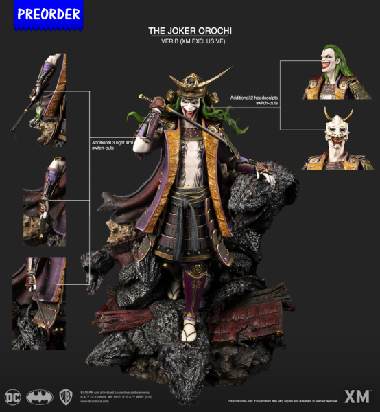 XM Studios Batman and Joker Ver B Set