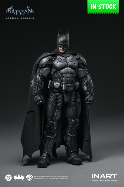 INART Action Arkham Origins : Batman (Battle Damaged) 1/12 Action Figure