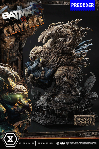 Prime 1 Studio Batman (Comics) - Batman vs Clayface (Bonus-DX Version) 1/4 Statue