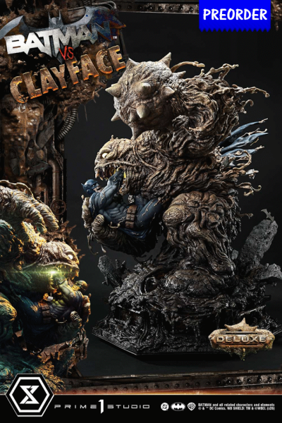 Prime 1 Studio Batman (Comics) - Batman vs Clayface (DX Version) 1/4 Statue