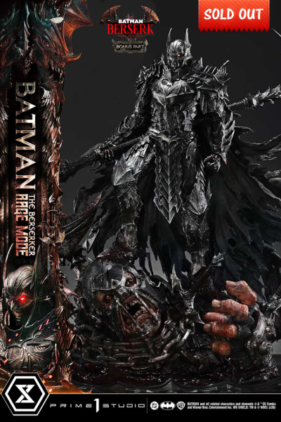 Prime 1 Studio Batman (Comics) : Batman - The Berserker Rage Mode (Deluxe Bonus Version) 1/4 Statue