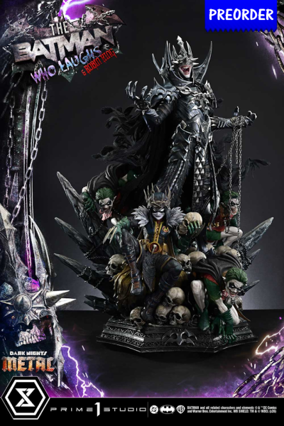 Prime 1 Studio Dark Nights: Death Metal (Comics) - The Batman Who Laughs & Robin King 1/3 Statue