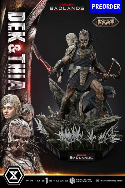 Prime 1 Studio Predator: Badlands - Dek & Thia (Bonus-DX Version) 1/3 Statue