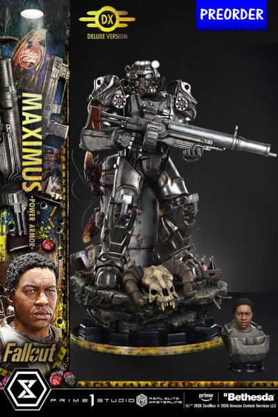 Prime 1 Studio Fallout (TV Series) - Maximus (Deluxe Version) 1/4 Statue