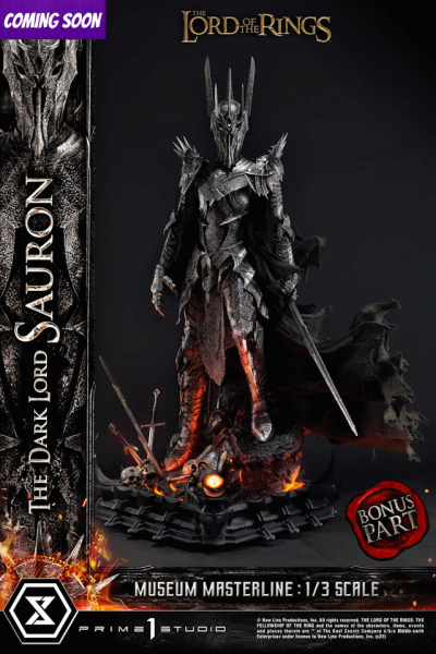 Prime 1 Studio The Lord of the Rings (Movie) - The Dark Lord Sauron (Bonus Version) 1/3 Statue