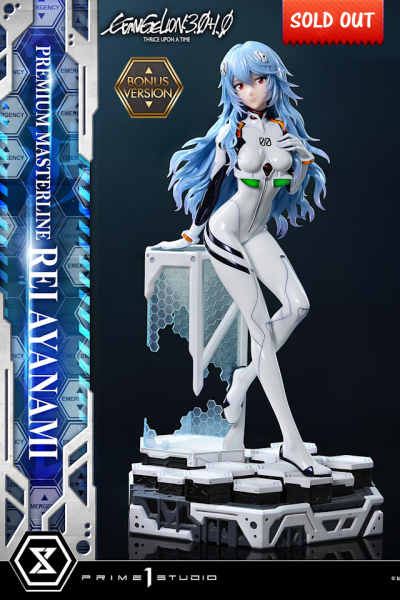 Prime 1 Studio EVANGELION 3.0 1.0 THRICE UPON A TIME - Rei Ayanami (Bonus Version) 1/4 Statue