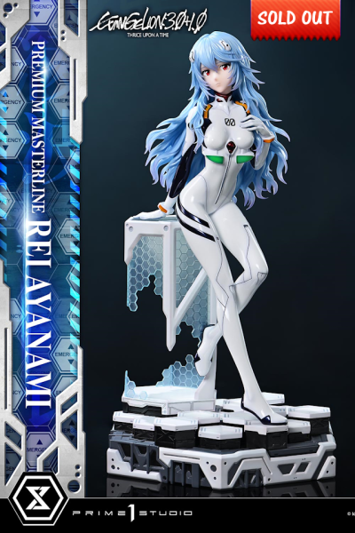 Prime 1 Studio EVANGELION 3.0 1.0 THRICE UPON A TIME - Rei Ayanami 1/4 Statue