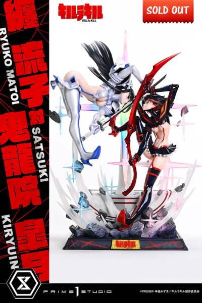 Prime 1 Studio KILL la KILL - Ryuko Matoi vs Satsuki Kiryuin 1/4 Statue