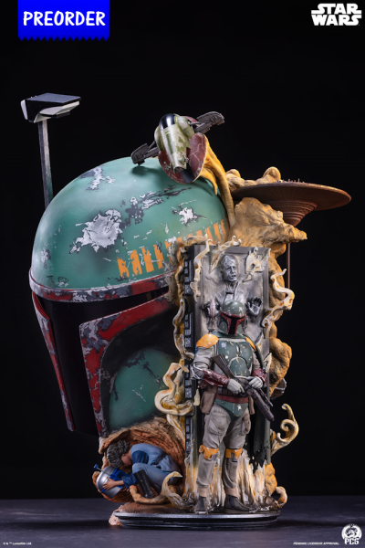 Premium Collectibles Studio Boba Fett - Fine Art Bust