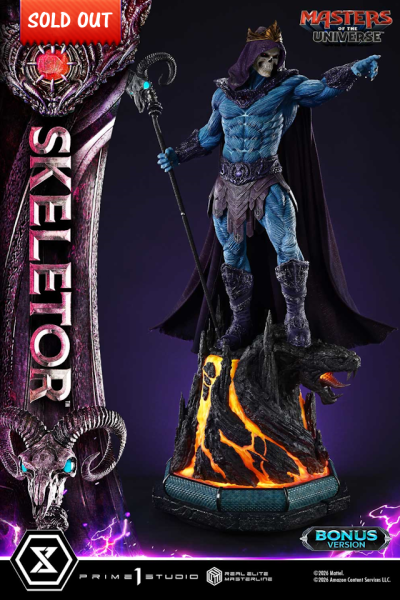 Prime 1 Studio Masters of the Universe (2026 Film) Skeletor (Bonus Version) 1/3 Statue