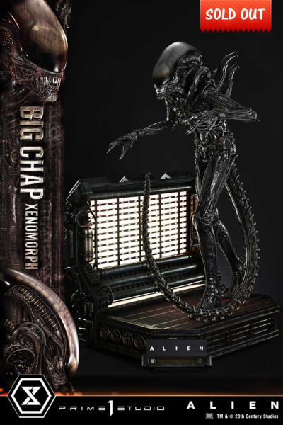 Prime 1 Studio Alien (Movie): Big Chap Xenomorph - Giger Head 1/3 Statue
