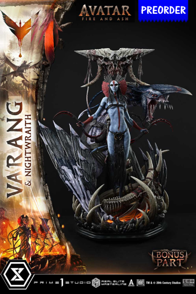 Prime 1 Studio Avatar Fire and Ash (Movie) - Varang & Nightwraith (Bonus Version) 1/4 Statue