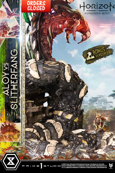 Prime 1 Studio Horizon Forbidden West - Aloy vs. The Slitherfang (Bonus Version) Statue
