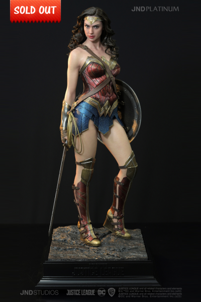 JND Platinum Wonder Woman of Justice League ttle of Destiny: Namikaze Minato vs Kurama 1/8 Statue